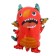 Foil ball 14 "Good Montrikon", Red