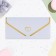 Money envelope "Wedding - 2" rings, embossing, 19.5 x 9 cm