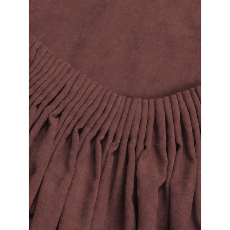 Set of curtains "Canvas", size 200x270 cm, 2 pcs, color drunk cherry-3