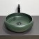 Comforty 114mdg pad, round, dark green matte color