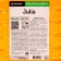 Julia liquid soap with a peach aroma, 5 liters