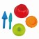 Game set of sand molds, 5 items