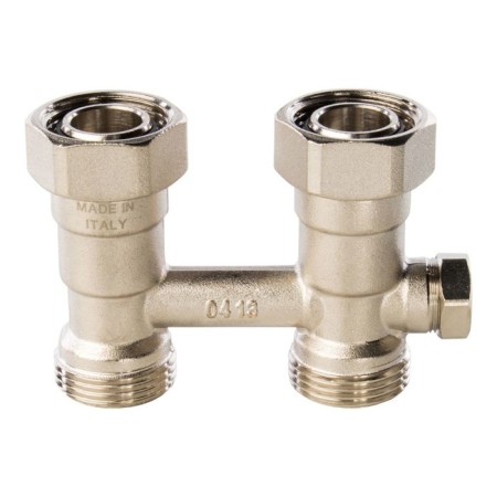 Lower connection of the radiator Stout SVH-0001-000020, 3/4 ", a single-pipe system, straight-2