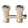 Lower connection of the radiator Stout SVH-0001-000020, 3/4 ", a single-pipe system, straight