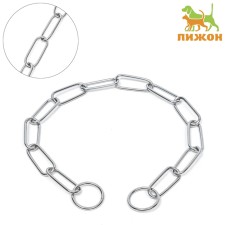 Collar - Metal strand, welded chain, long link, 50 cm, wire thickness 3 mm