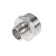 Nipple of transitional STI, 3/4 "x3/8", nickelized brass