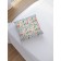 Pillowess decorative "Lug of flowers", on a zipper, size 45x45 cm