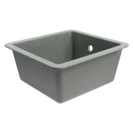 Curler for a kitchen made of ZEIN 27/Q8, 463 x 433 mm, rectangular, overflow, dark gray color-1