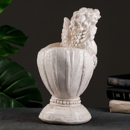 Figure pot "Angel in a vase" aged, 1.2 l / 20x35x23cm-2