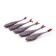 Foamen fish yaman devious minnow on a double, 135 mm, color 14, 5 pcs.