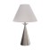 Traffic lamp with lampshade Risalux "Erica", E27, 40 W, silver, 34 × 34 × 56 cm