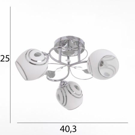 Causte "Doris" 3x40W E27 Chrome Model: 2679462-4