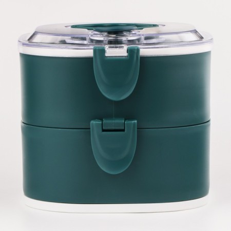 Lunch Boxing with the branches large, a container for food "Sepa", 1.85 l, with instruments, level 2, 17 x 15-1