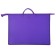 Folder for drawings and drawings A3, 420 x 343 x 50 mm, 0.9 mm, with handles, plastic, lightning from above, "standard" pr 3, lilac