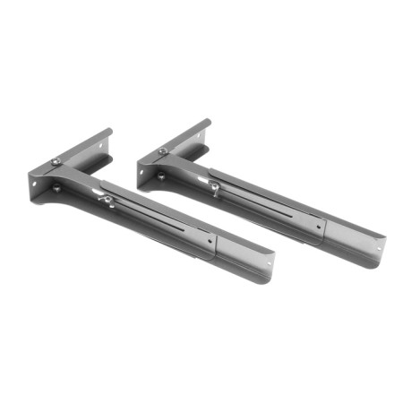 Doffler MW12S bracket, for a microwave oven, adjustable, up to 40 kg, 285-415 mm, graphite-10