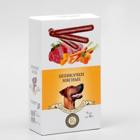 TitBit bonding for dogs, with a scarf and dried apricots, 50 g