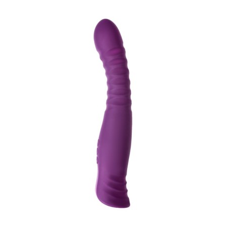 Vibrator Flovetta by Toyfa Lupin, silicone, purple, 22 cm-6