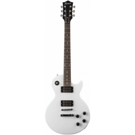 Terris TLP-039 WH Les Paul, HH, 2V2T, white color, white