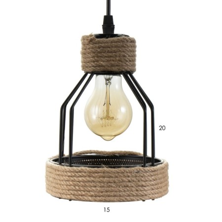 Lamp Bayerlux "Loft" E27 40W Black 14.5x14.5x20-120 cm-6