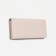 Women's wallet on magnets, beige color