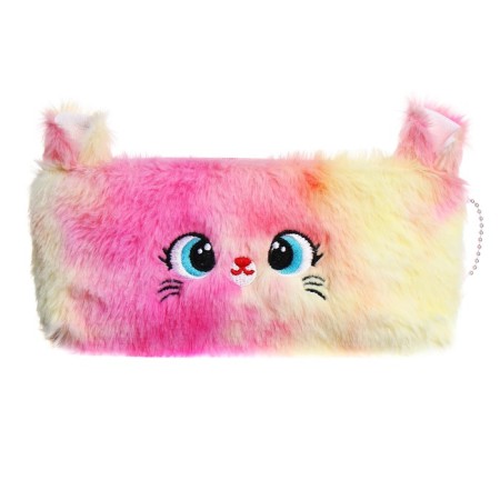 Penal School fur on the zipper Calligrata "Mouse", mix-10