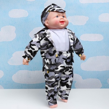 Military uniform doll 60cm, mix-8