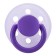 Nipple-dummy Classic "Sun", from 3 months., Purple color