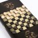 NARDS "Panther", wooden board 40 x 40 cm, with a field for playing checkers
