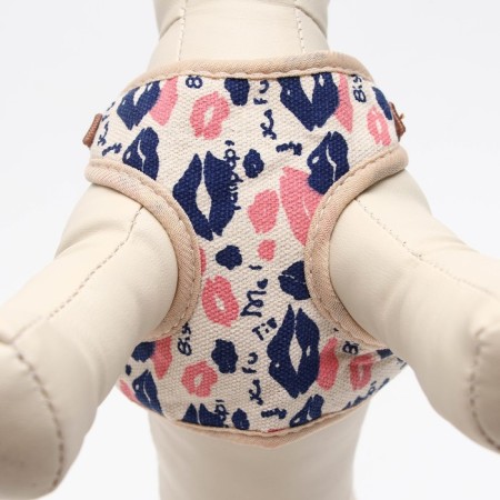 A set of ammunition with a soft cliff "kisses", leash 120 x 1 cm, pink-4