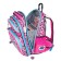 Frame backpack 35 x 28 x 15 cm, Across 178, filling: bag, pencil case, pink ACR22-178-5