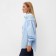 Women's blouse Minaku: Casual Collection Blue color, river 54