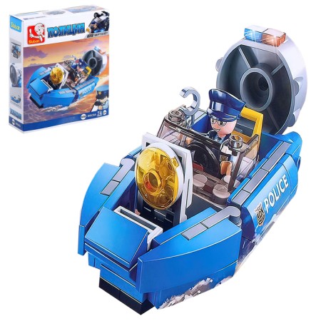 Constructor "Police transport", 4 types, mix-2