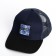 Men's cap with a net "Night", blue color, rn 56