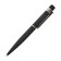 Switching handle, 1.0 mm, BrunovisConti verona, blue rod, metal case Soft Touch Black, in an eco -leather case
