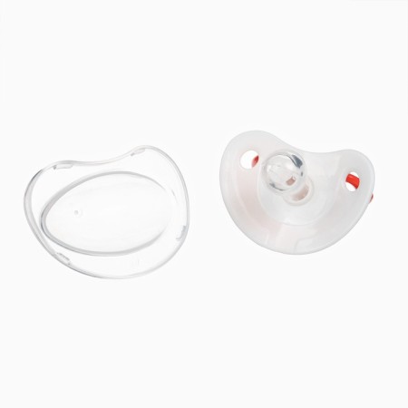Set: nipple - a dummy with the holder of Koala, classic, +6 months, coral color-6