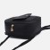 Women's backpack of artificial leather with lightning, 1 pocket, black color