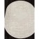 Oval carpet Valentis mikonos, size 160x230 cm, color Cream/Cream