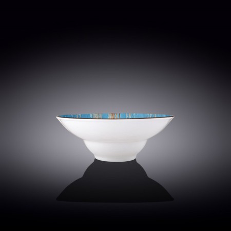 Deep plate Wilmax England Scratch, D = 20 cm, 800 ml, blue color-1