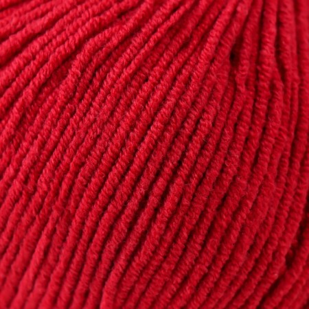 Yarn "jeans" 55% cotton, 45% acrylic 160m/50g (51 cherries)-2