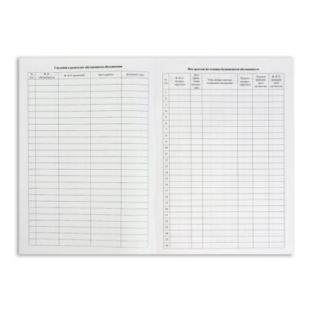 Journal of extracurricular activities in the A4 educational organization, 32 sheets-9