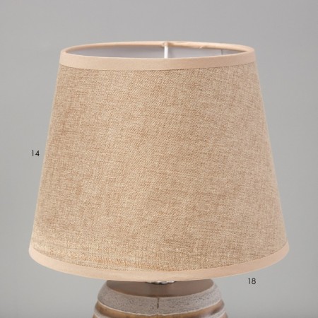 Alatei table lamp E14 40W white-chocolate 17x17x28 cm-2