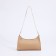 Bag Women's Baget with a zipper, beige color