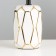 RICO desktop lamp E14 40W white-golden 20x20x33 cm Risalux