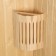 Lampshade from linden, corner