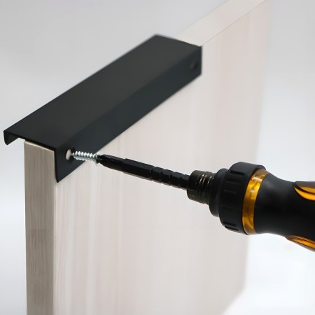 Handle Cappio RT001bl, l = 120 mm, m/o 96 mm, black color black-3