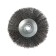 Metal brush for ushm tundra, "plate", M14, 125 mm