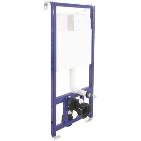 Bergesnovum installation, for hidden installation of the toilet, without a button