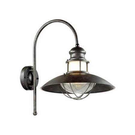 Street lamp IP44 Dante, 1x60W, E27, IP44, brown color-1
