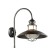 Street lamp IP44 Dante, 1x60W, E27, IP44, brown color