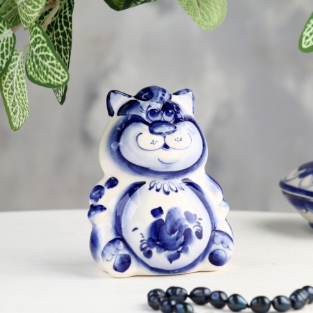 Souvenir "Cat Fedya", Gzhel-1